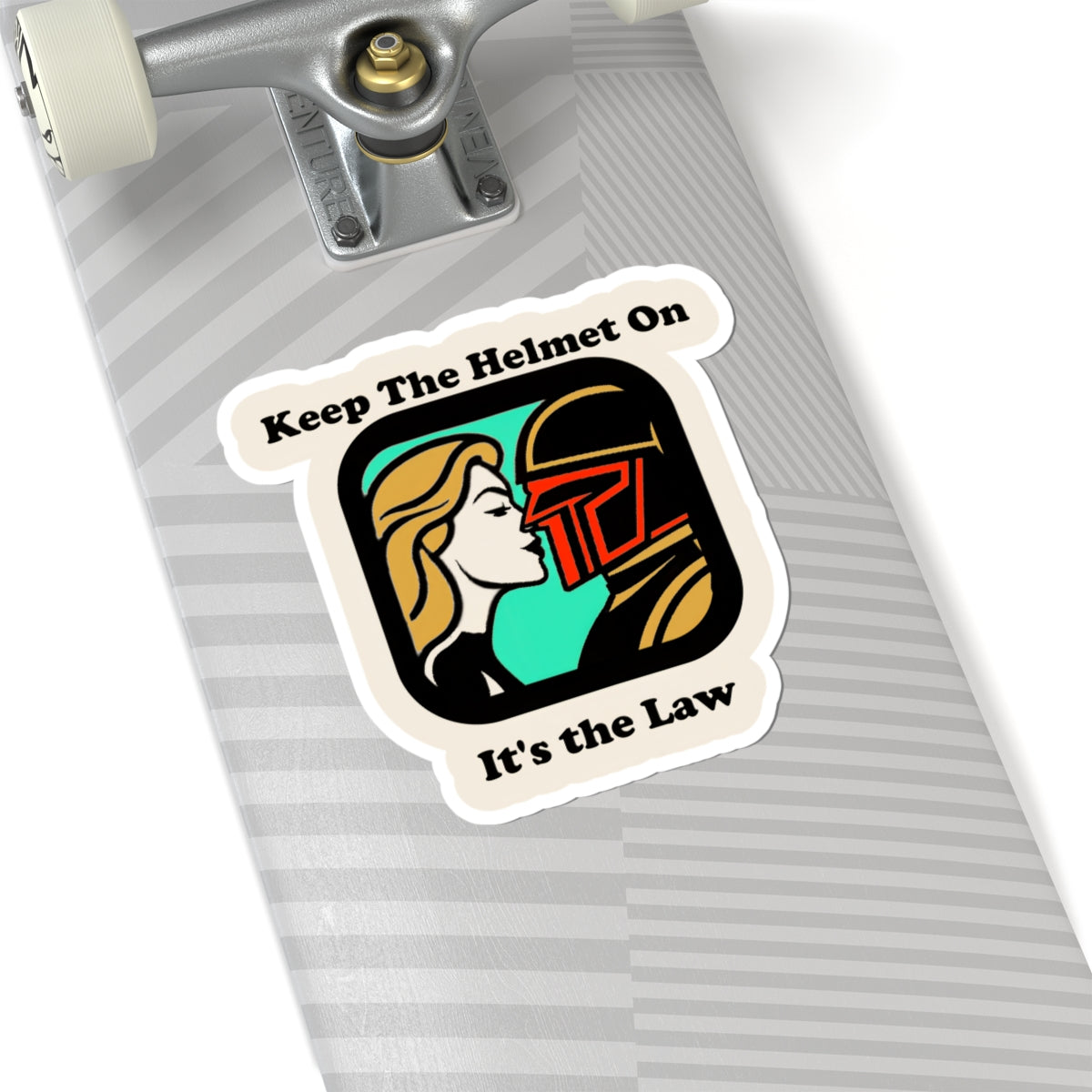 Keep the Helmet On - It's the Law - Cinema Siblings Stickers - Multiple Sizes - Dredd - The Perfect Reboot