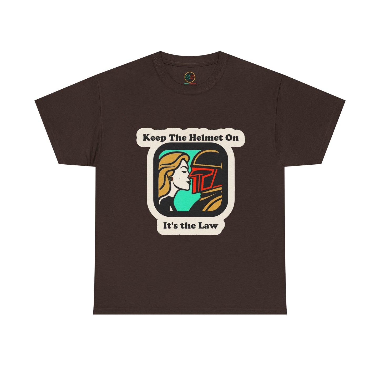 Keep the Helmet On Unisex Heavy Cotton Tee Cinema Siblings Episode Dredd The Perfect Reboot