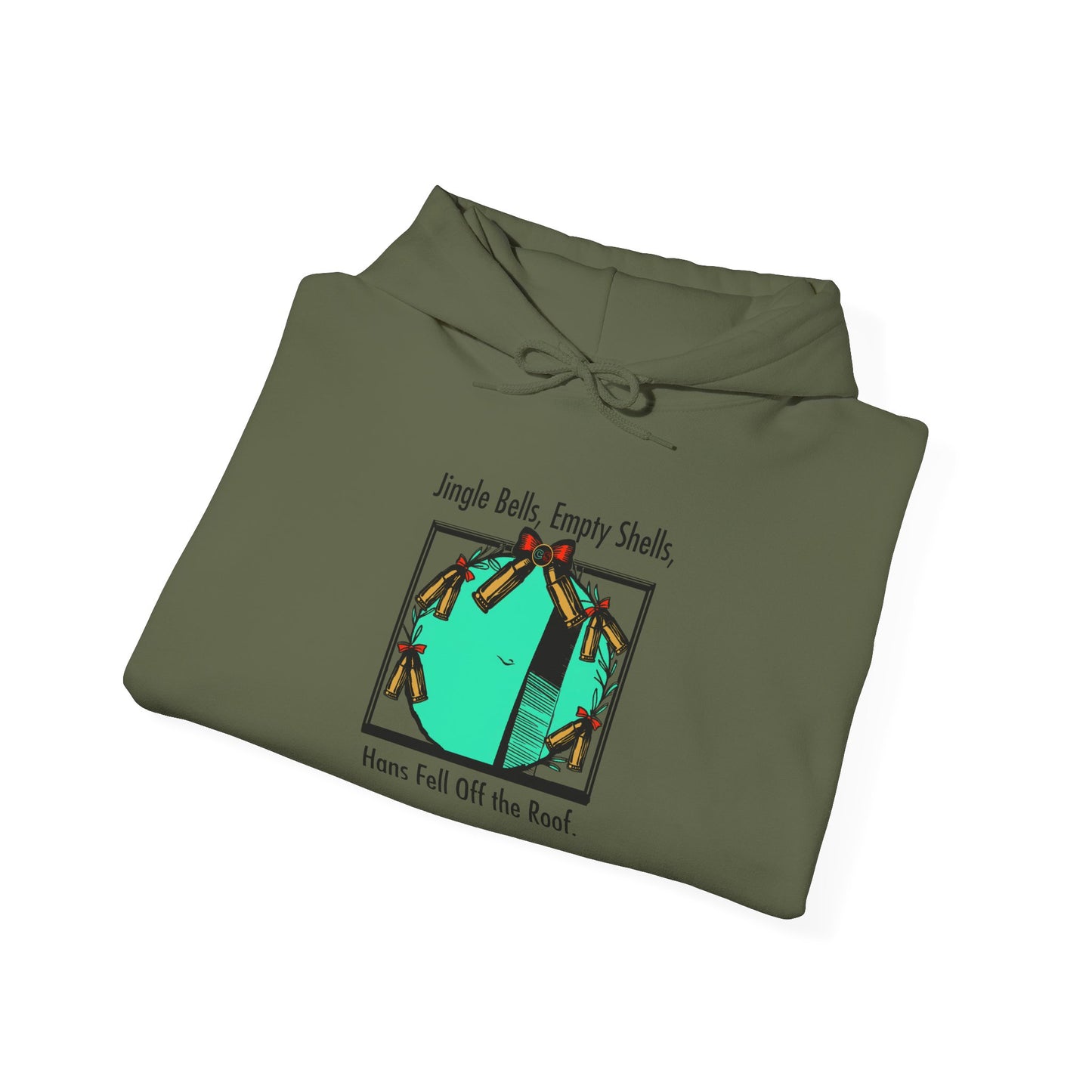 Jingle Shells Hoodie Hooded Sweatshirt Cinema Siblings EpisodeDie Hard - Is Holly the Bad Guy?