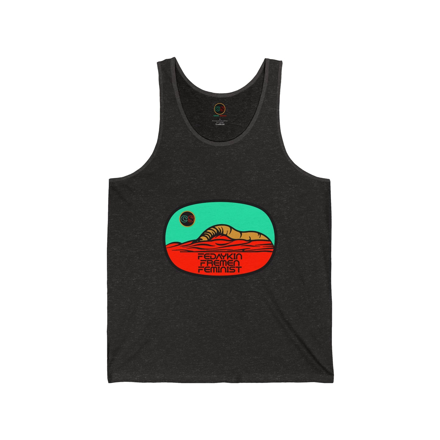 Sand Worm Surprise Unisex Jersey Tank Cinema Siblings Episode Dune - Lost in the Desert