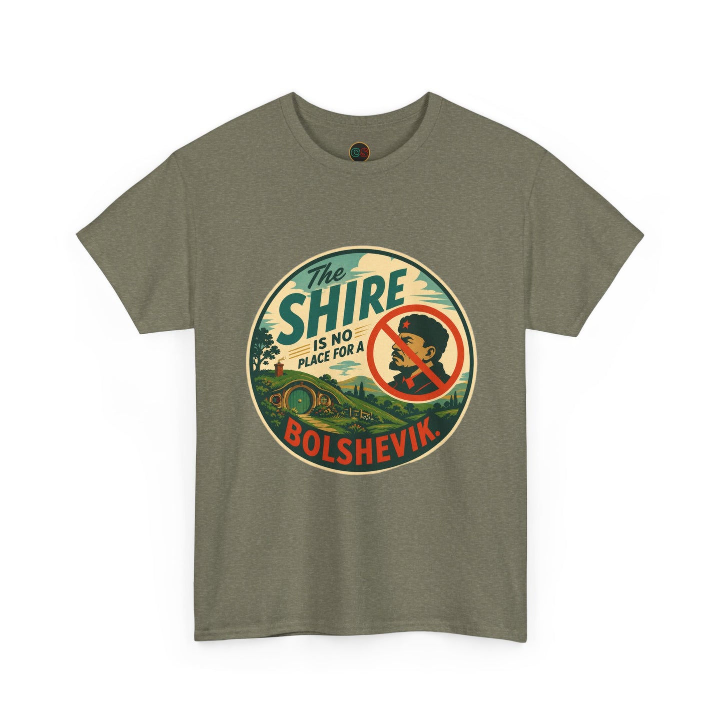 No Reds in the Shire - Heavy Cotton Tee - Cinema Siblings - Eowyn was Robbed... but NOT by Aragorn
