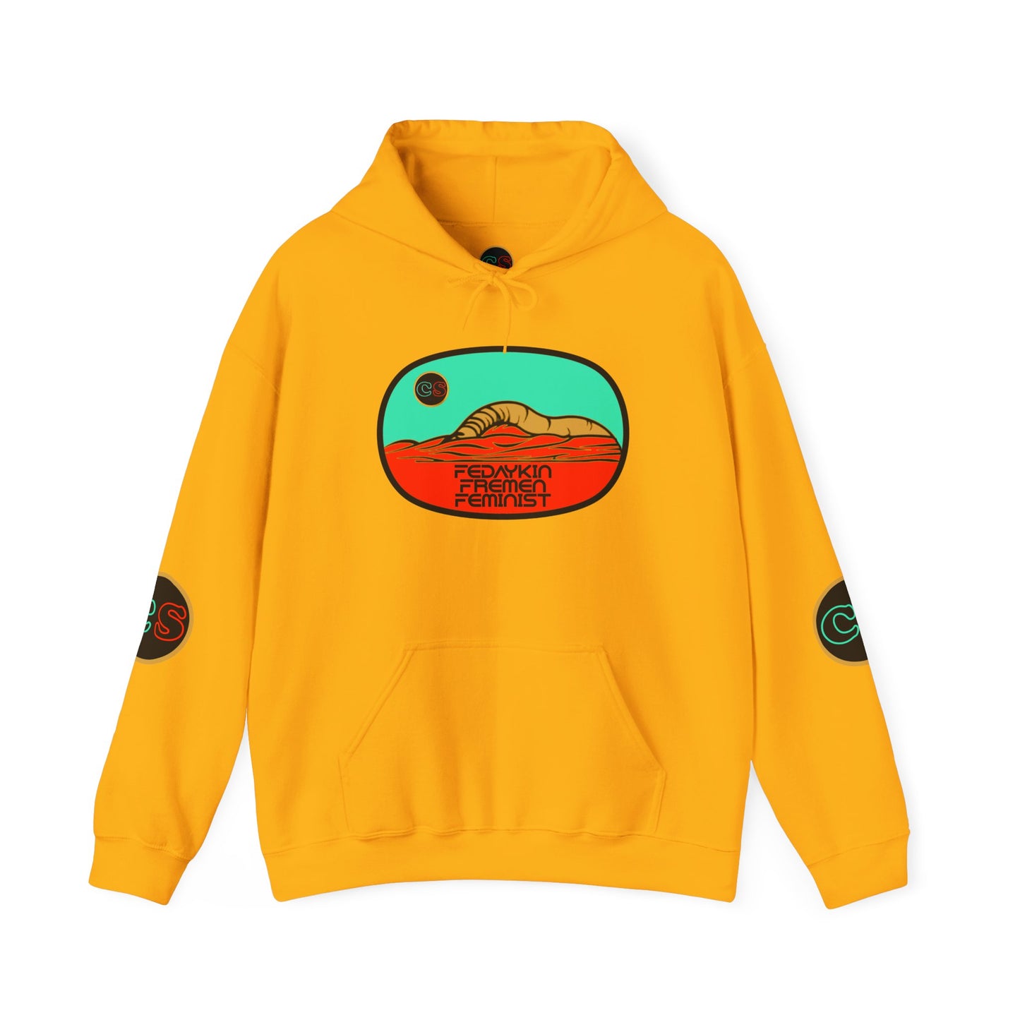 Sand Worm Surprise Unisex Heavy Blend™ Hooded Sweatshirt Cinema Siblings episode Dune - Lost in the Desert