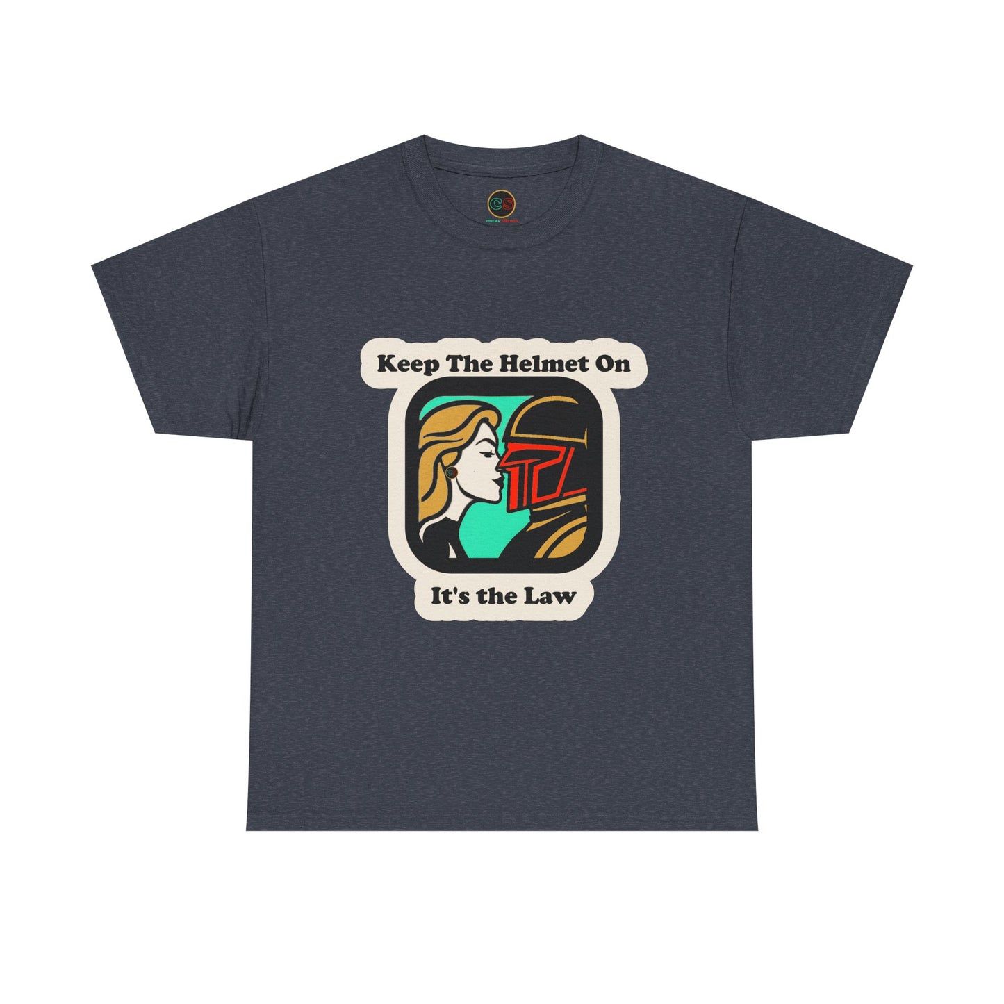 Keep the Helmet On Unisex Heavy Cotton Tee Cinema Siblings Episode Dredd The Perfect Reboot