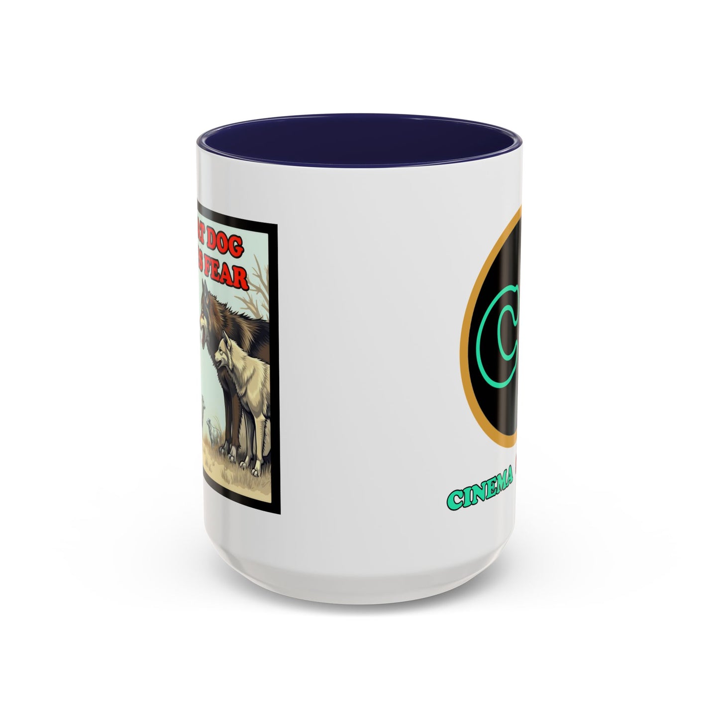 Be That Dog - Coffee Mug (11, 15oz) Cinema Siblings - Chuck Norris, Training Montages & the Death of Kids Movies - SIDEKICKS