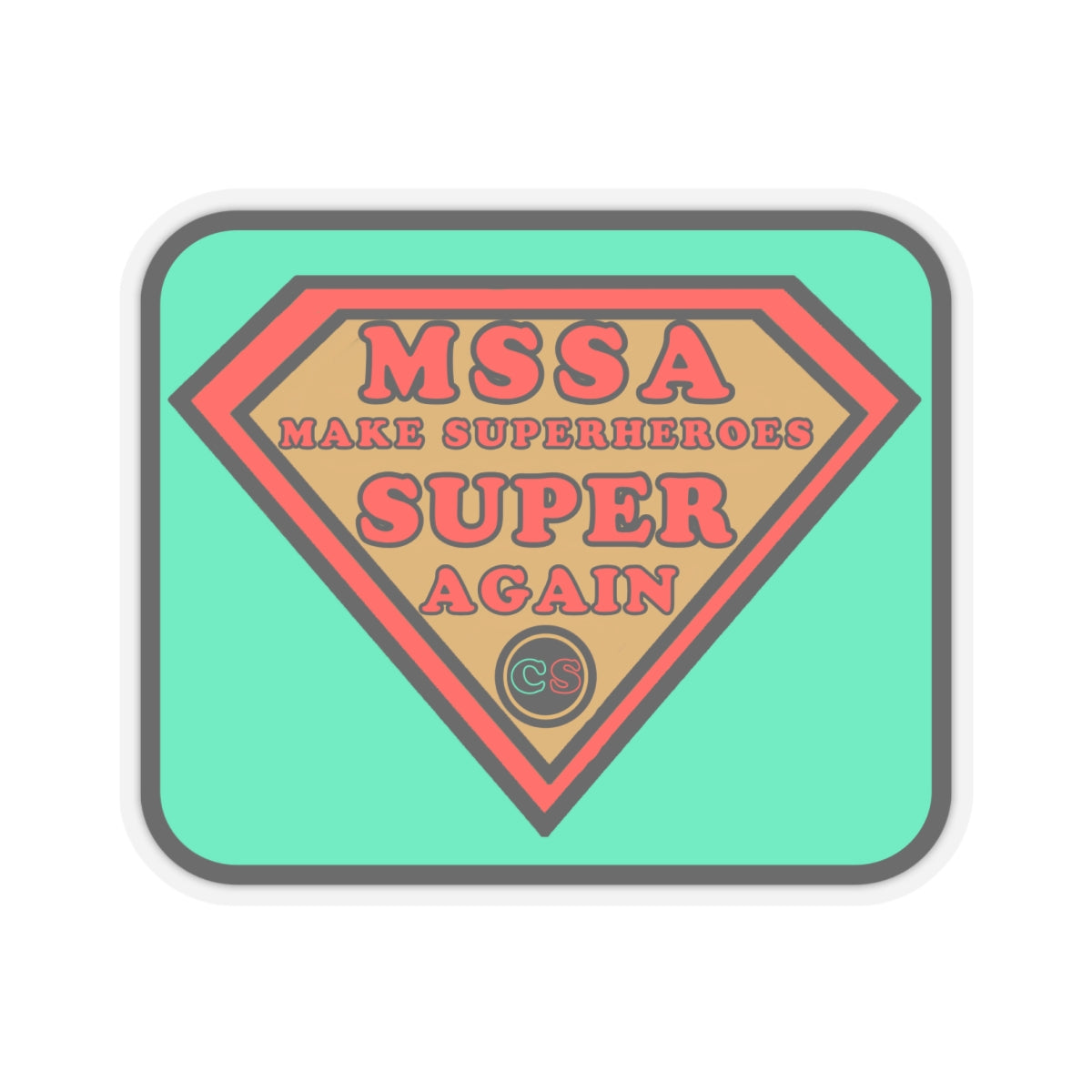 MSSA - Make Superheroes Super Again Cinema Siblings Stickers - Multiple Sizes -  SUPERMAN: Donner, Snyder & Gunn - The Purpose of Power