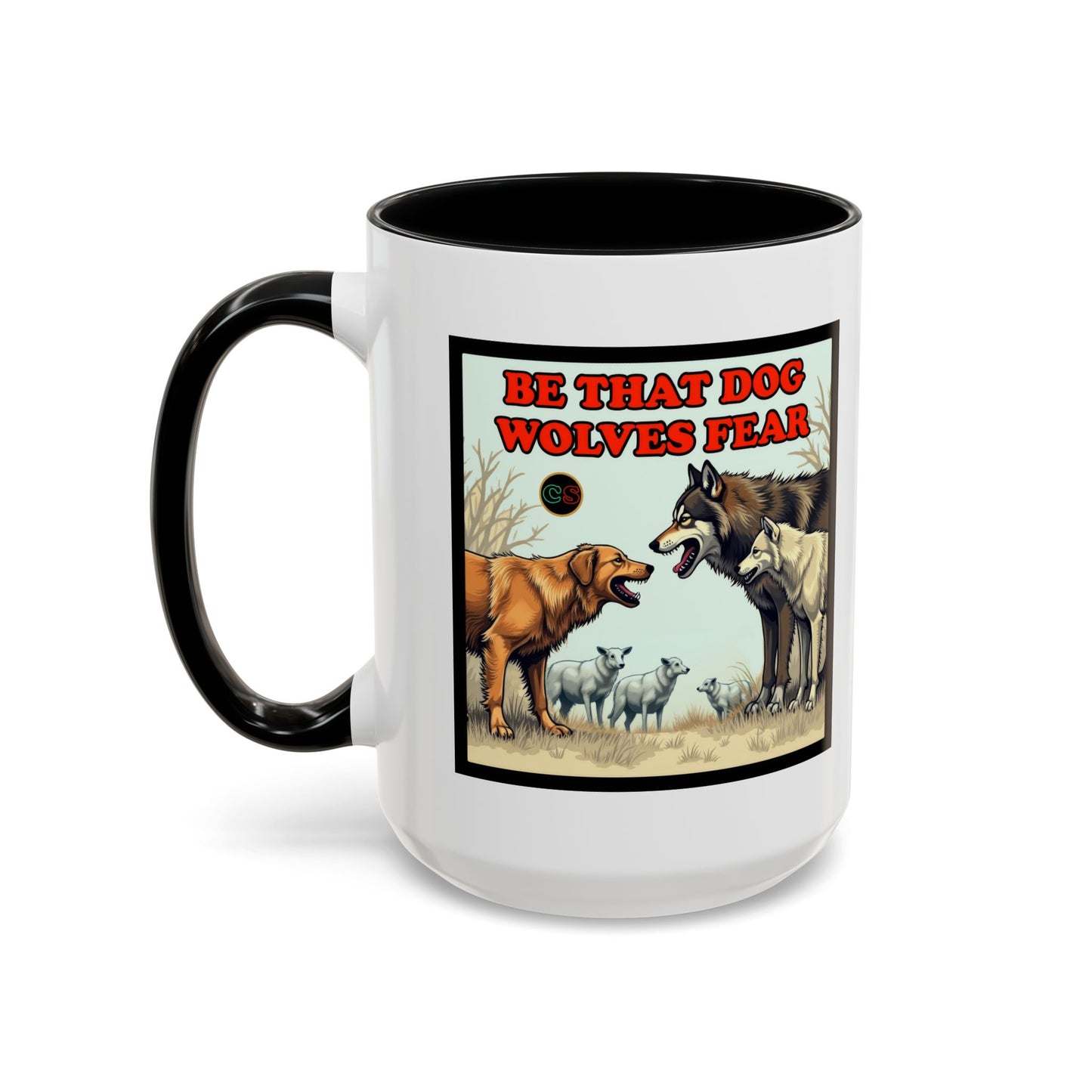 Be That Dog - Coffee Mug (11, 15oz) Cinema Siblings - Chuck Norris, Training Montages & the Death of Kids Movies - SIDEKICKS