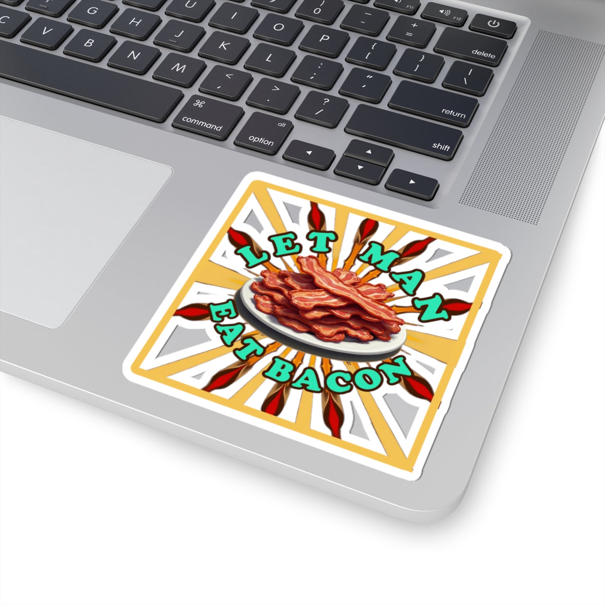 Let Man Eat Bacon - Cinema Siblings Stickers - Multiple Sizes - Stranger Things: Judging the Wheelers
