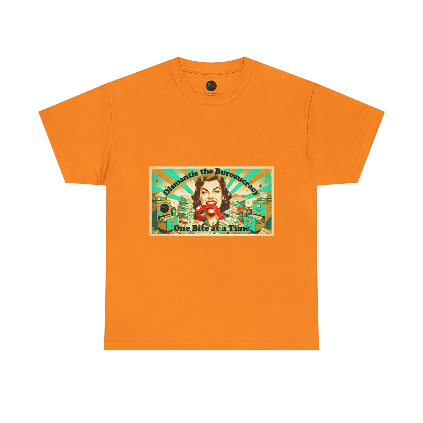 One Bite at a Time - Heavy Cotton Tee - Cinema Siblings - Tombstone or The Good King, Wyatt Earp