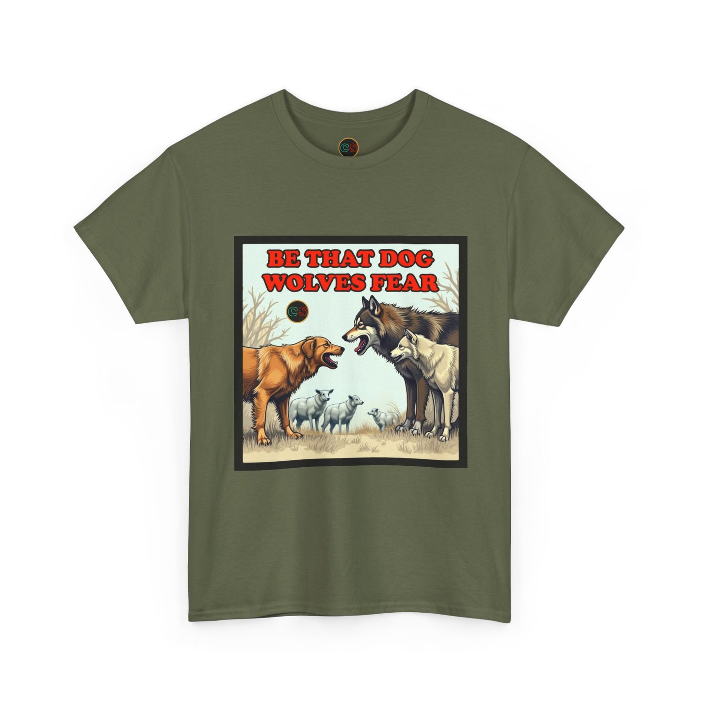 Be That Dog - Unisex Heavy Cotton Tee - Cinema Siblings - Chuck Norris, Training Montages & the Death of Kids Movies - SIDEKICKS