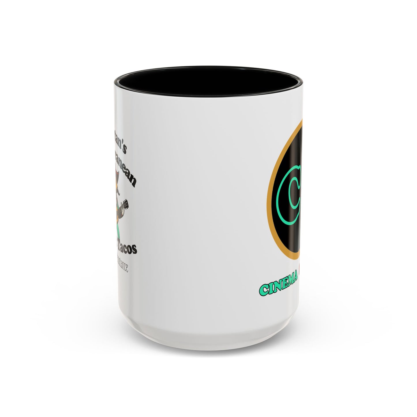 Spartan's Subterranean Tacos Accent Coffee Mug (11, 15oz) Cinema Siblings Demolition Man Practically Prophesy