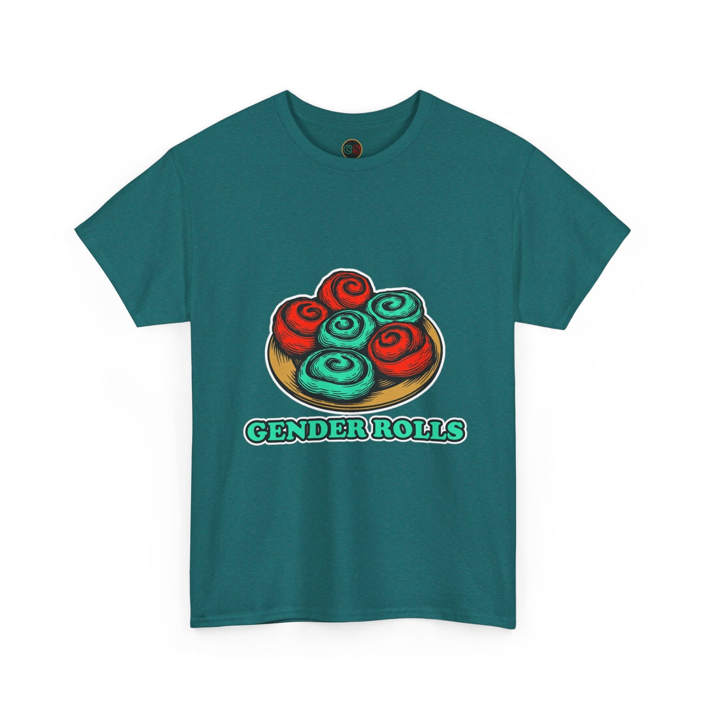 Gender Rolls - Unisex Heavy Cotton Tee Cinema Siblings - Stranger Things Hated Gender Roles