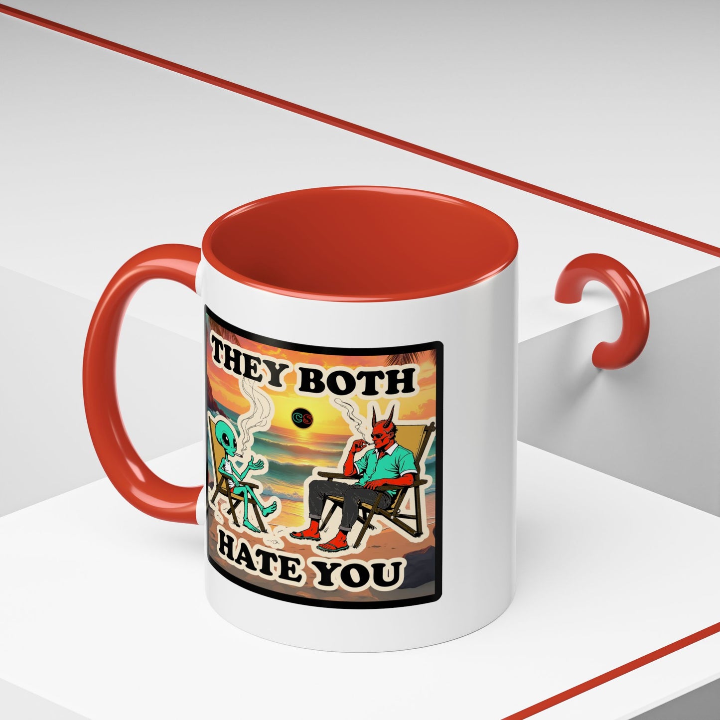 They Both Hate You - Coffee Mug (11, 15oz) Cinema Siblings - War Machine - Predictive Programming or Expensive Commercial?