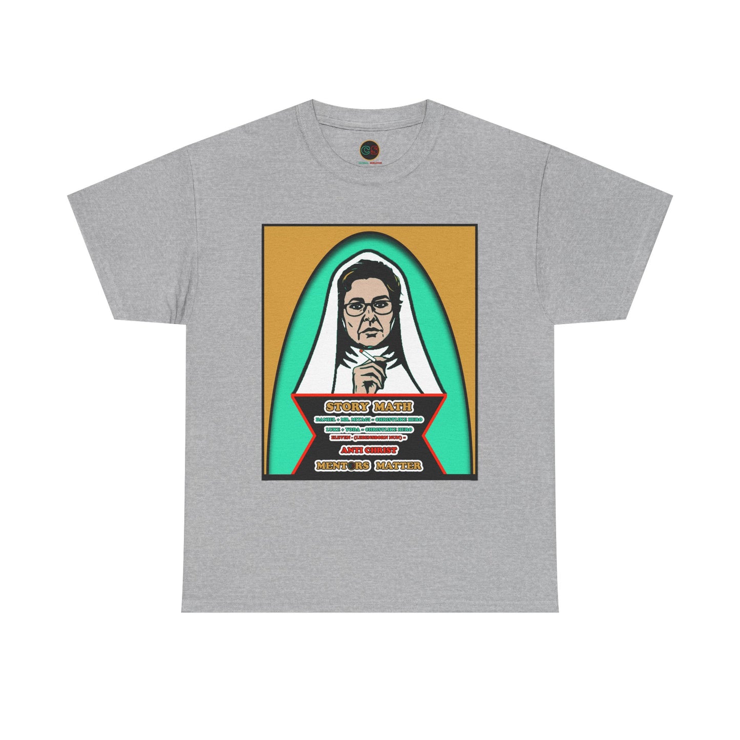 Mentors Matter - Unisex Heavy Cotton Tee Cinema Siblings - How Catholicism Could Have Saved Stranger Things