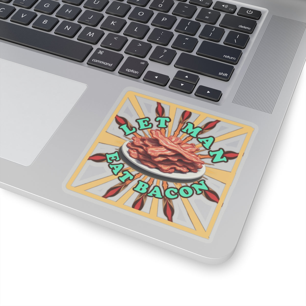 Let Man Eat Bacon - Cinema Siblings Stickers - Multiple Sizes - Stranger Things: Judging the Wheelers