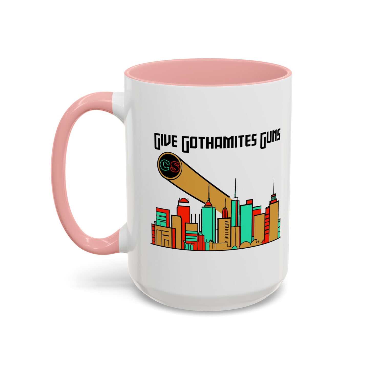 Give Gothamites Guns Accent Coffee Mug Cinema Siblings Episode Joker 2 - Anti-Anti-Hero