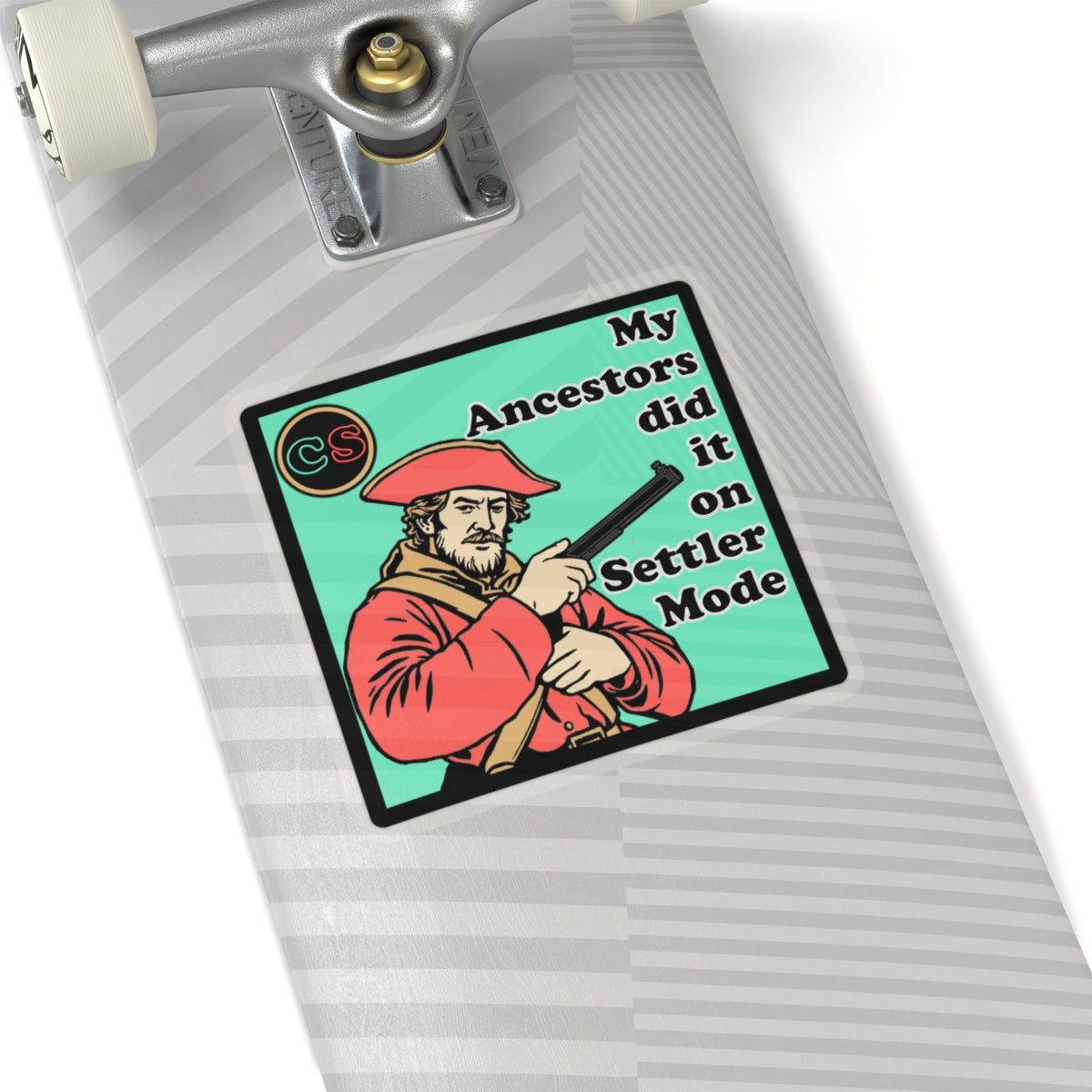 Settler Mode - Cinema Siblings Stickers - Multiple Sizes - Black Widow vs Black Sunday - Eye Spy Lady Spies