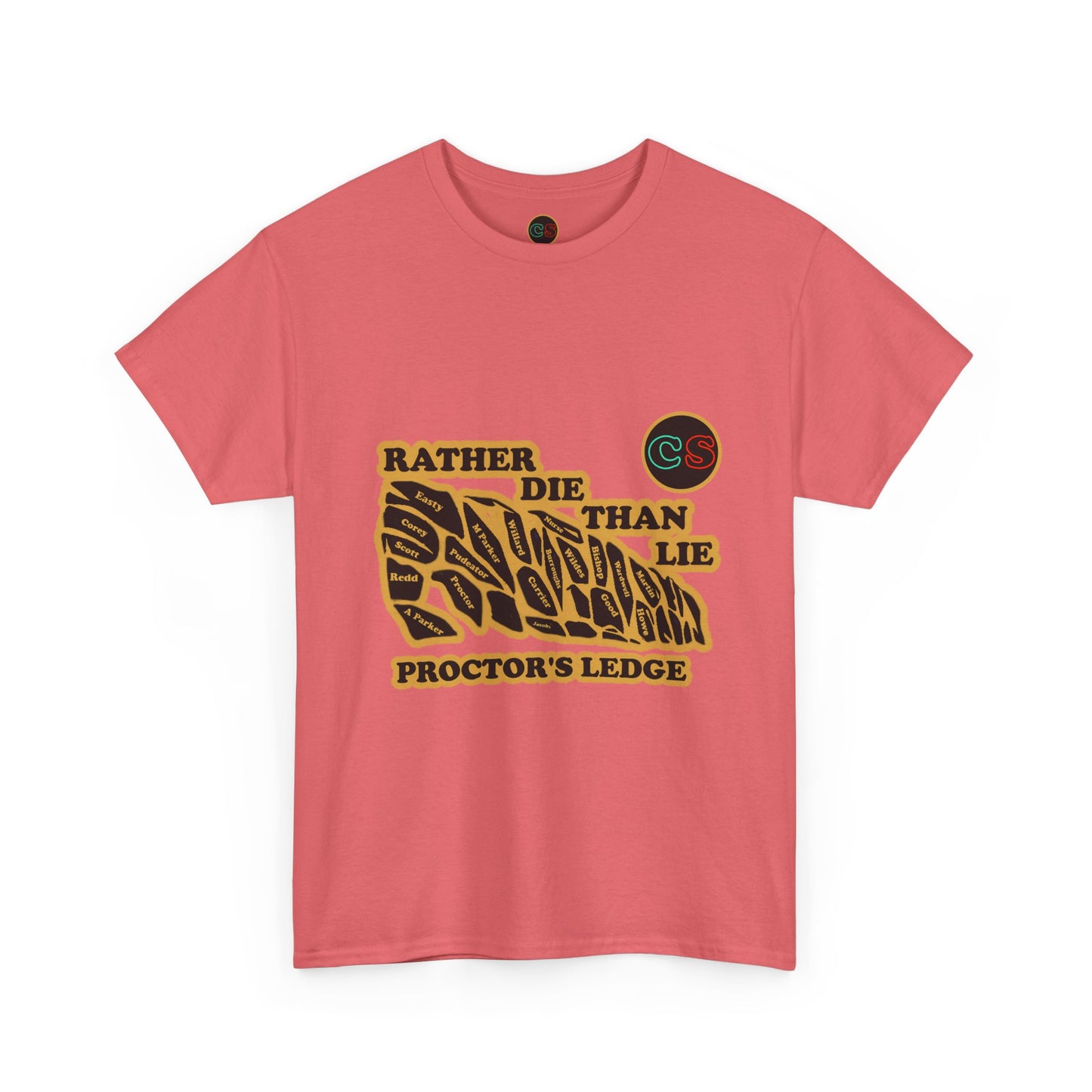 Rather Die Than LieUnisex Heavy Cotton Tee Cinema Siblings The Crucible - Social Contagion, Social Climbing or Simply Cowardice