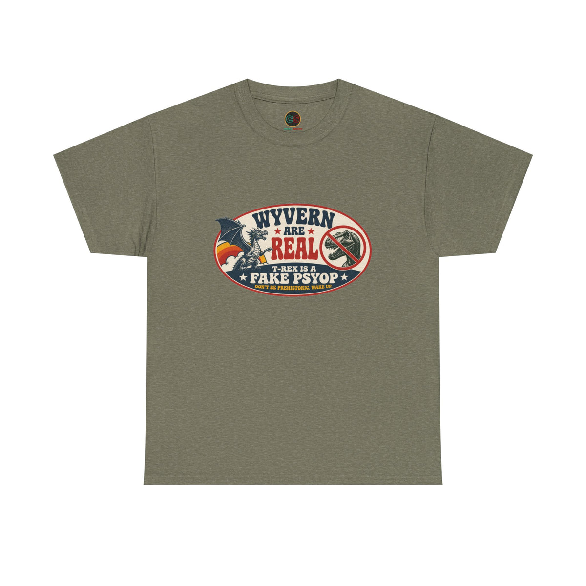 Wyvern Power - Heavy Cotton Tee - Cinema Siblings - How Nolan's Fear of Death Ruined the Odyssey
