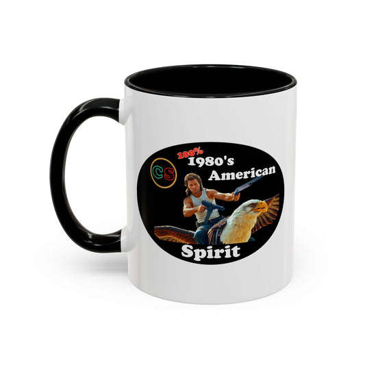 100% 1980s American Spirit Accent Coffee Mug Cinema Siblings Episode Big Trouble in Little China - The MOST American Movie