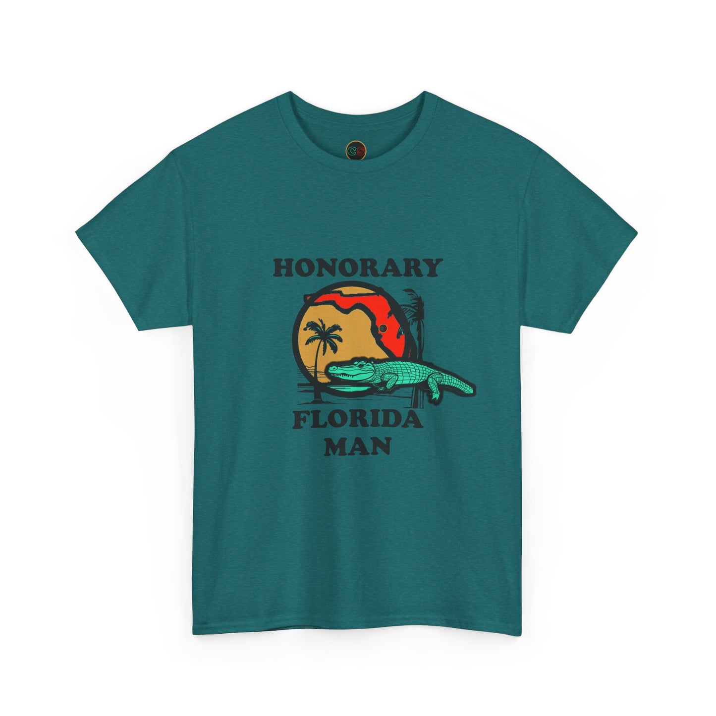 Honorary Florida Man Unisex Heavy Cotton T- Shirt Cinema Siblings EpisodeThere Can Be No Road Warrior Without Mad Max