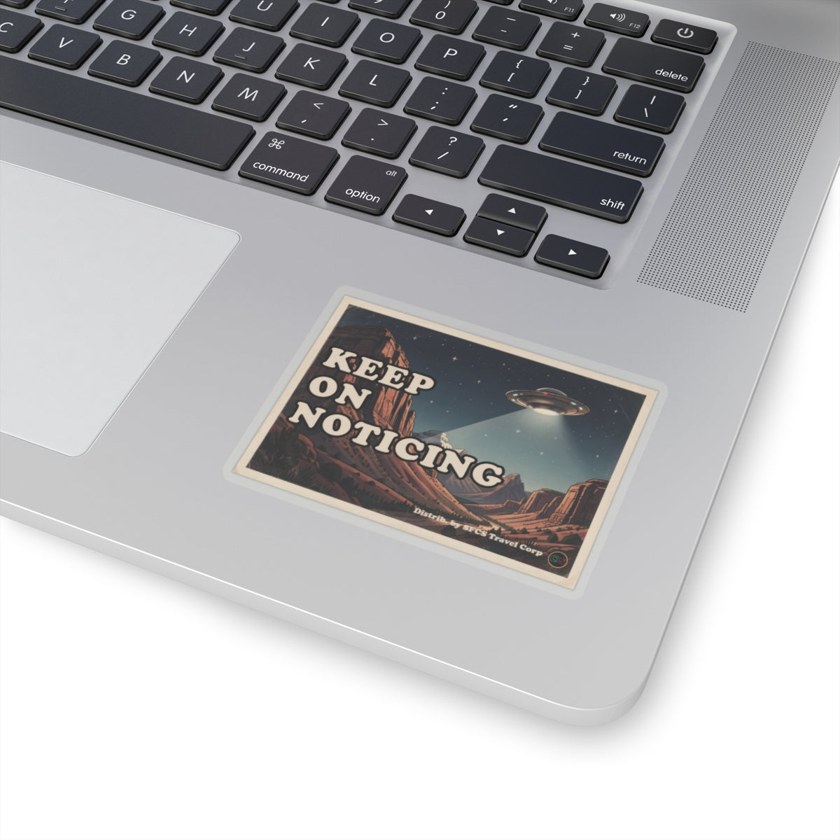 Keep on Noticing - Cinema Siblings Stickers - Multiple Sizes - Close Encounters of the Third Kind Psyop, Soft Disclosure or Analogy