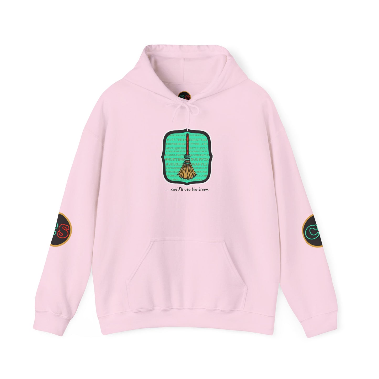 Snow White - Princess to Prop(paganda) Hoodie Hooded Sweatshirt Cinema Siblings - and I'll Use the Broom