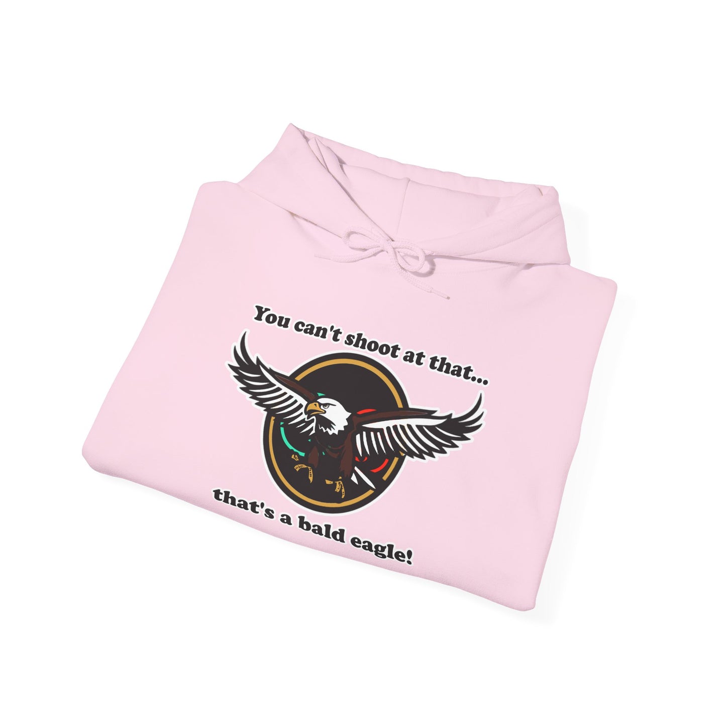That's a Bald Eagle! Hoodie Hooded Sweatshirt Cinema Siblings Peacemaker - Demeaning the Hero