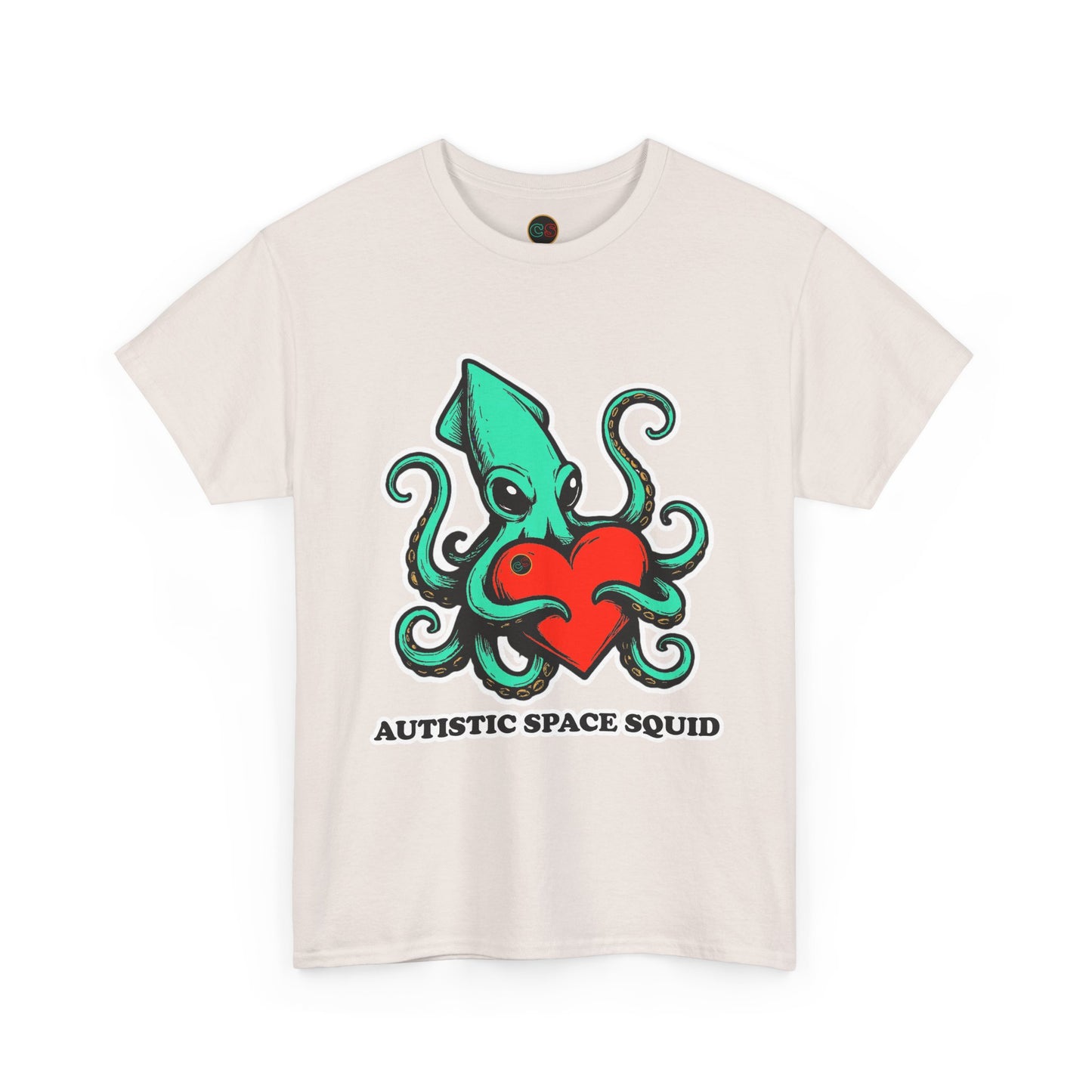 Autistic Space Squid Unisex Heavy Cotton Tee Cinema Siblings Galaxy Quest: The Search for Earnestness