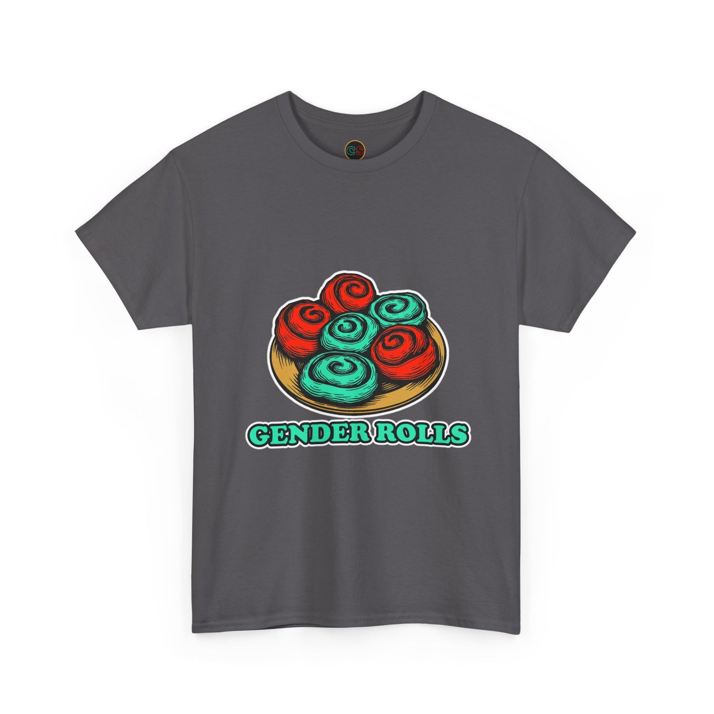 Gender Rolls - Unisex Heavy Cotton Tee Cinema Siblings - Stranger Things Hated Gender Roles