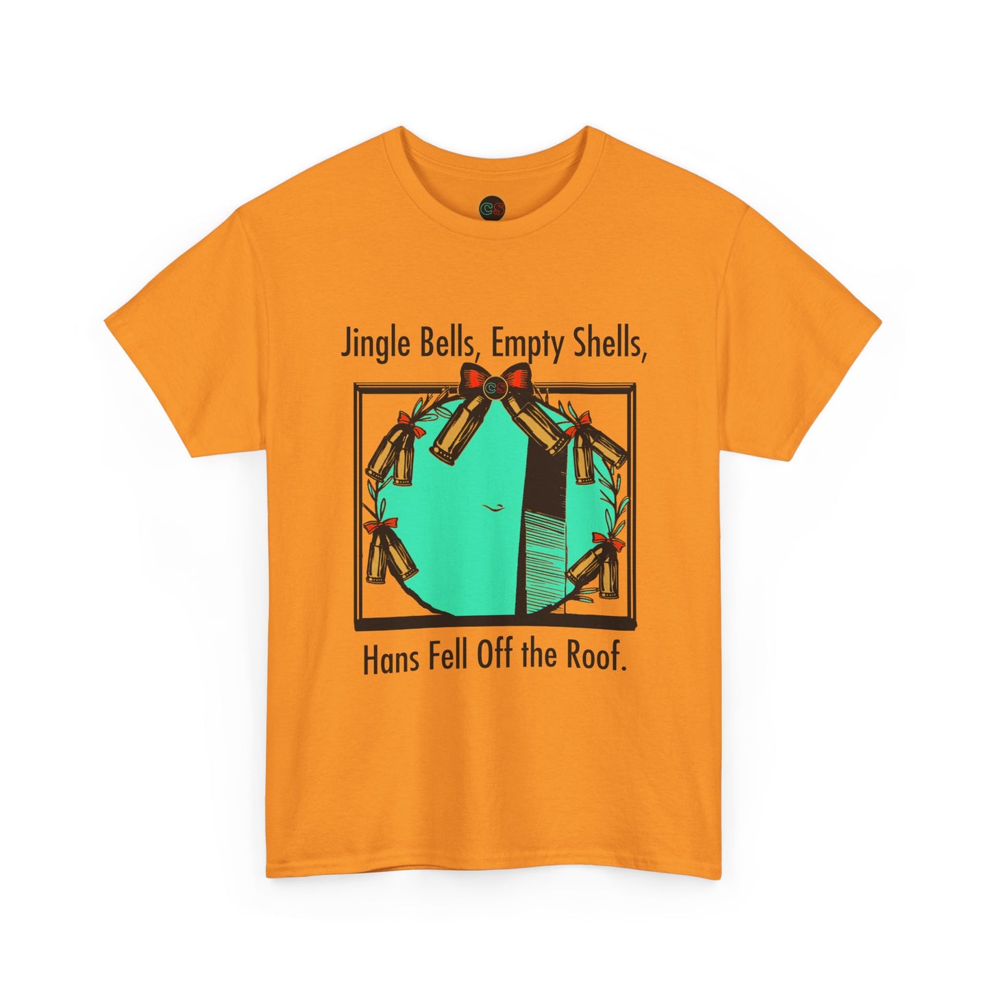 Jingle Shells Unisex Heavy Cotton Tee Cinema Siblings Episode Die Hard - Is Holly the Bad Guy?