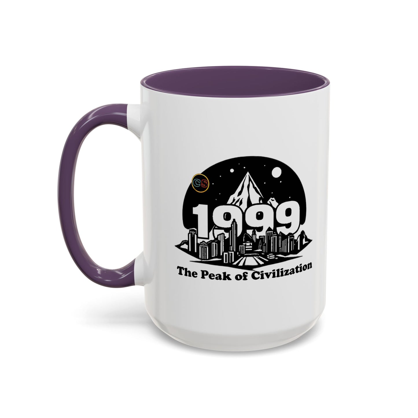 Accent Coffee Mug Cinema Siblings Episode Office Space, Matrix and Fight Club 1999 The Peak of Civilization