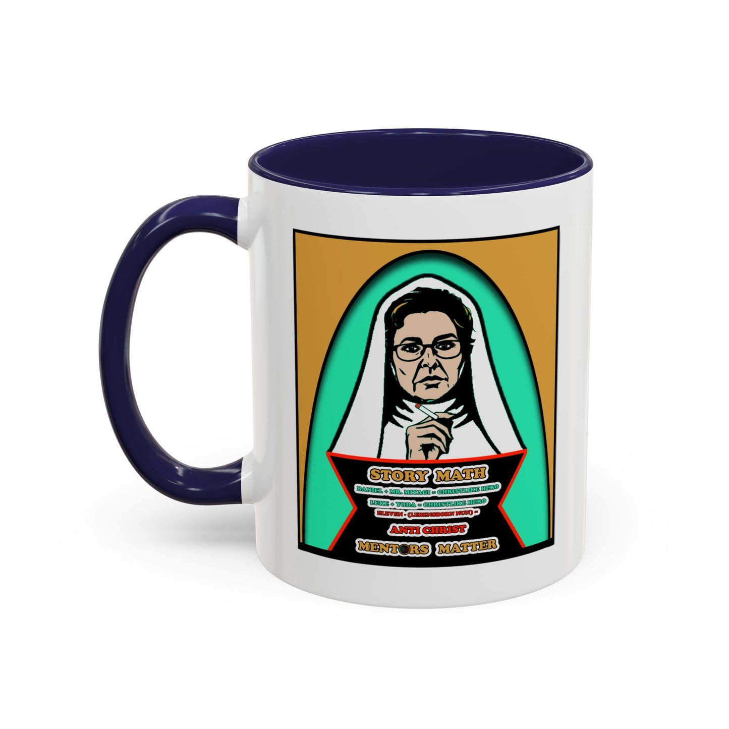 Mentors Matter - Coffee Mug (11, 15oz) Cinema Siblings - How Catholicism Could Have Saved Stranger Things
