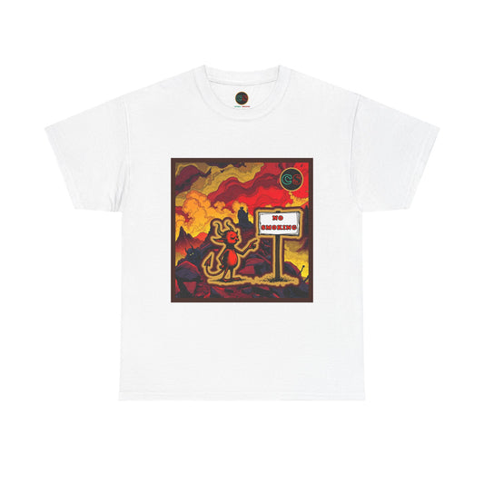 No Smoking - Unisex Heavy Cotton Tee Cinema Siblings - Stranger Things Seasons 3-5... set in Hell?