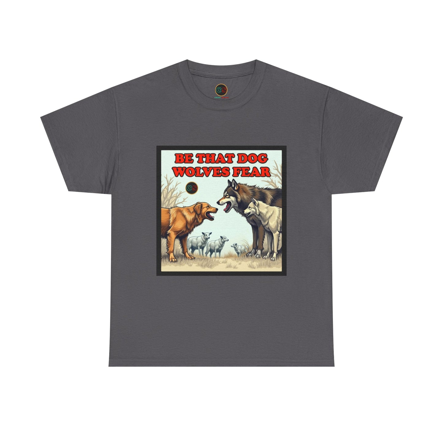 Be That Dog - Unisex Heavy Cotton Tee - Cinema Siblings - Chuck Norris, Training Montages & the Death of Kids Movies - SIDEKICKS