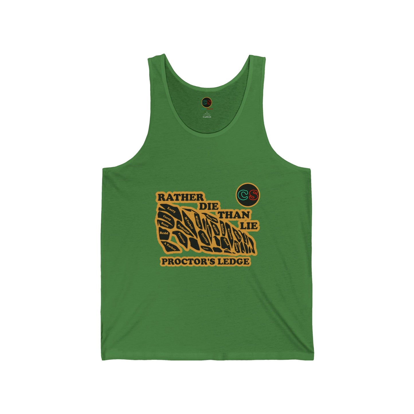 Rather Die Than Lie Unisex Jersey Tank Cinema Siblings The Crucible - Social Contagion, Social Climbing or Simply Cowardice