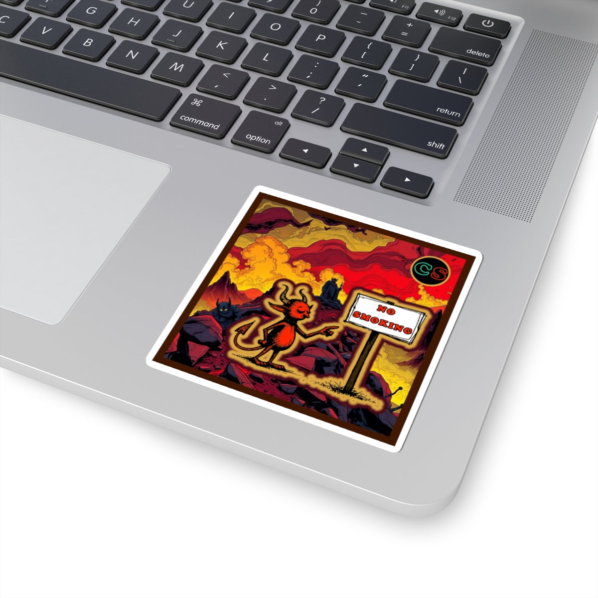 No Smoking - Cinema Siblings Stickers - Multiple Sizes - Stranger Things Seasons 3-5... set in Hell?