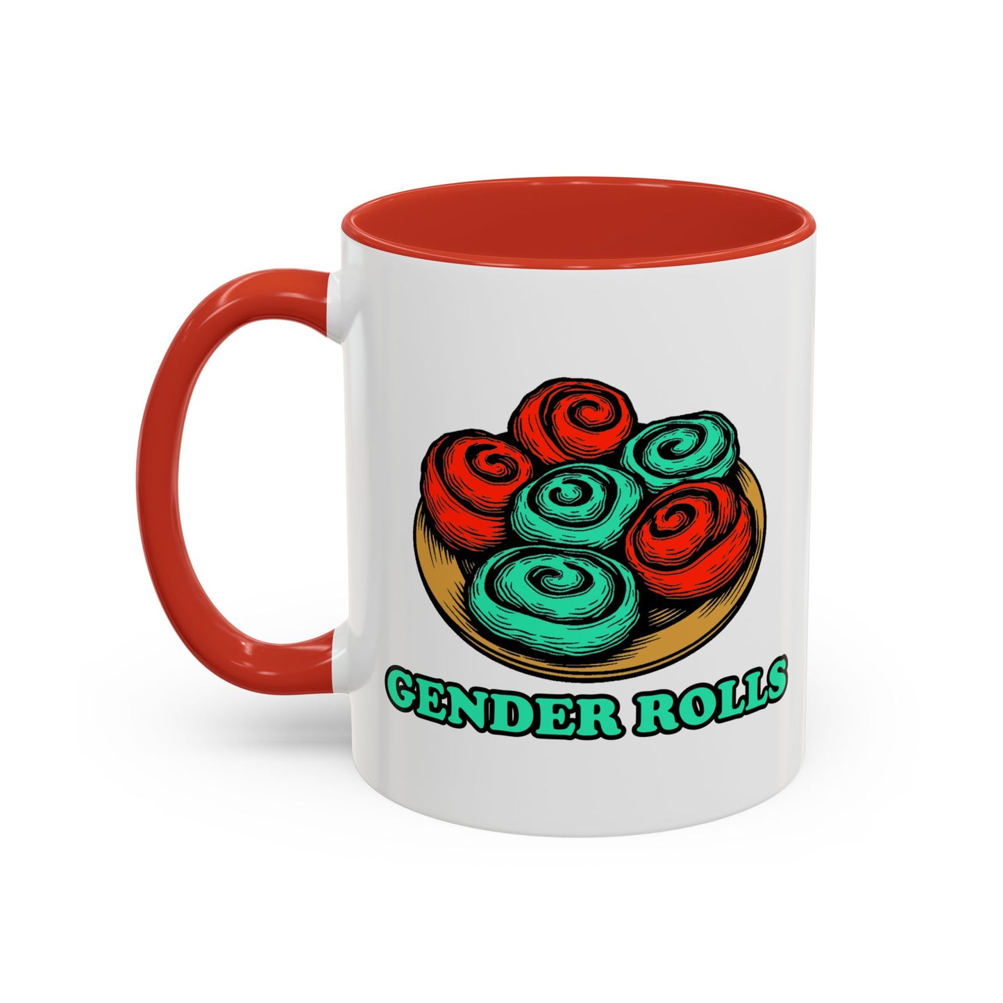 Gender Rolls - Coffee Mug (11, 15oz) Cinema Siblings - Stranger Things Hated Gender Roles