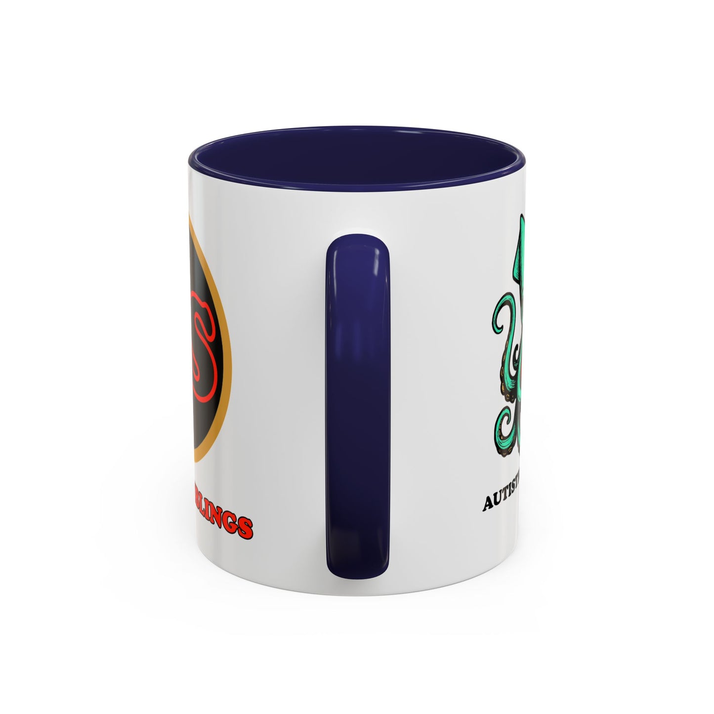 Autistic Space Squid Coffee Mug (11, 15oz) Cinema Siblings Galaxy Quest: The Search for Earnestness