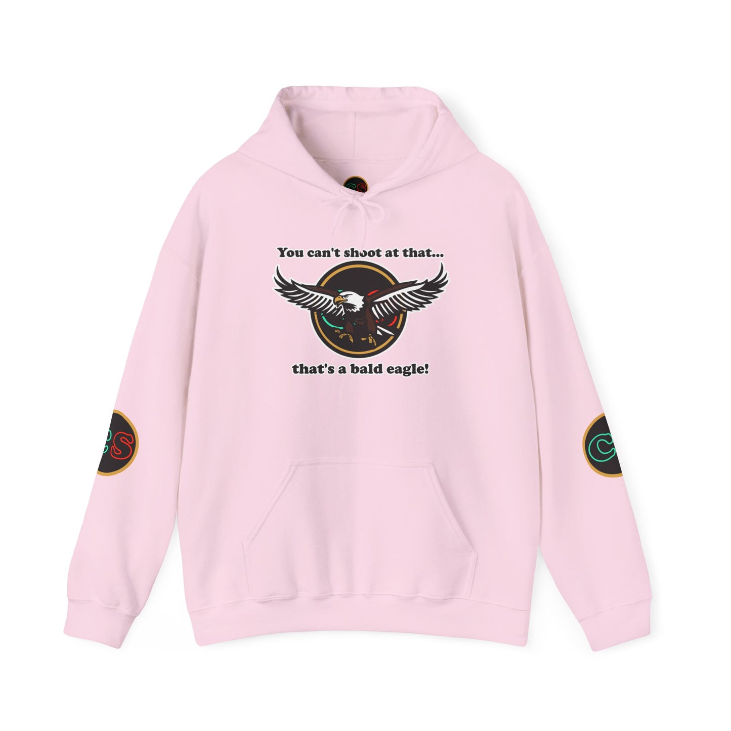 That's a Bald Eagle! Hoodie Hooded Sweatshirt Cinema Siblings Peacemaker - Demeaning the Hero