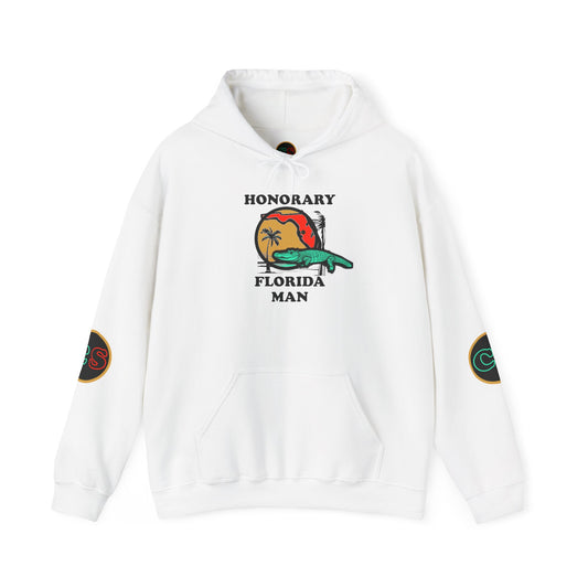Honorary Florida Man Hoodie Hooded Sweat Shirt Cinema Siblings Episode There Can Be No Road Warrior Without Mad Max