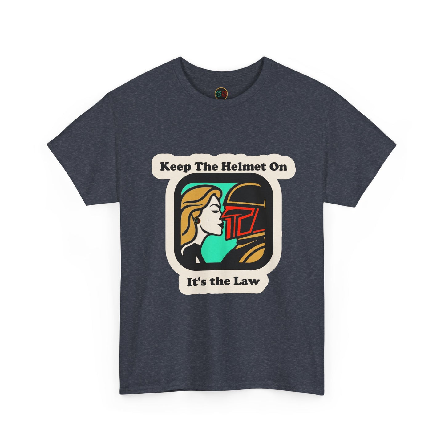 Keep the Helmet On Unisex Heavy Cotton Tee Cinema Siblings Episode Dredd The Perfect Reboot