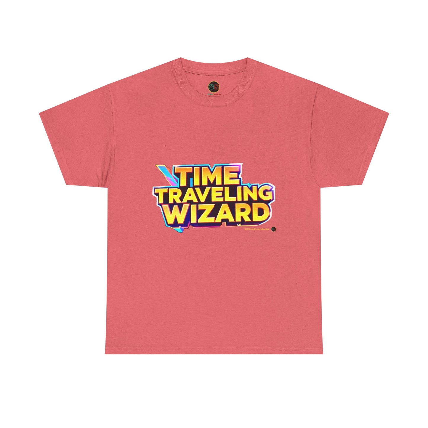 Time Traveling Wizard - Unisex Heavy Cotton Tee - Cinema Siblings - The Abandons: The Worst Western Ever Made