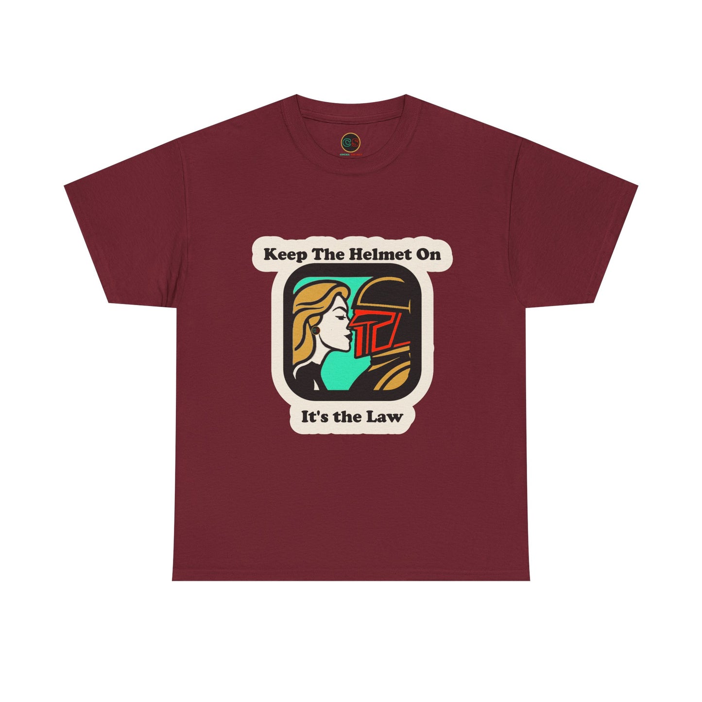 Keep the Helmet On Unisex Heavy Cotton Tee Cinema Siblings Episode Dredd The Perfect Reboot