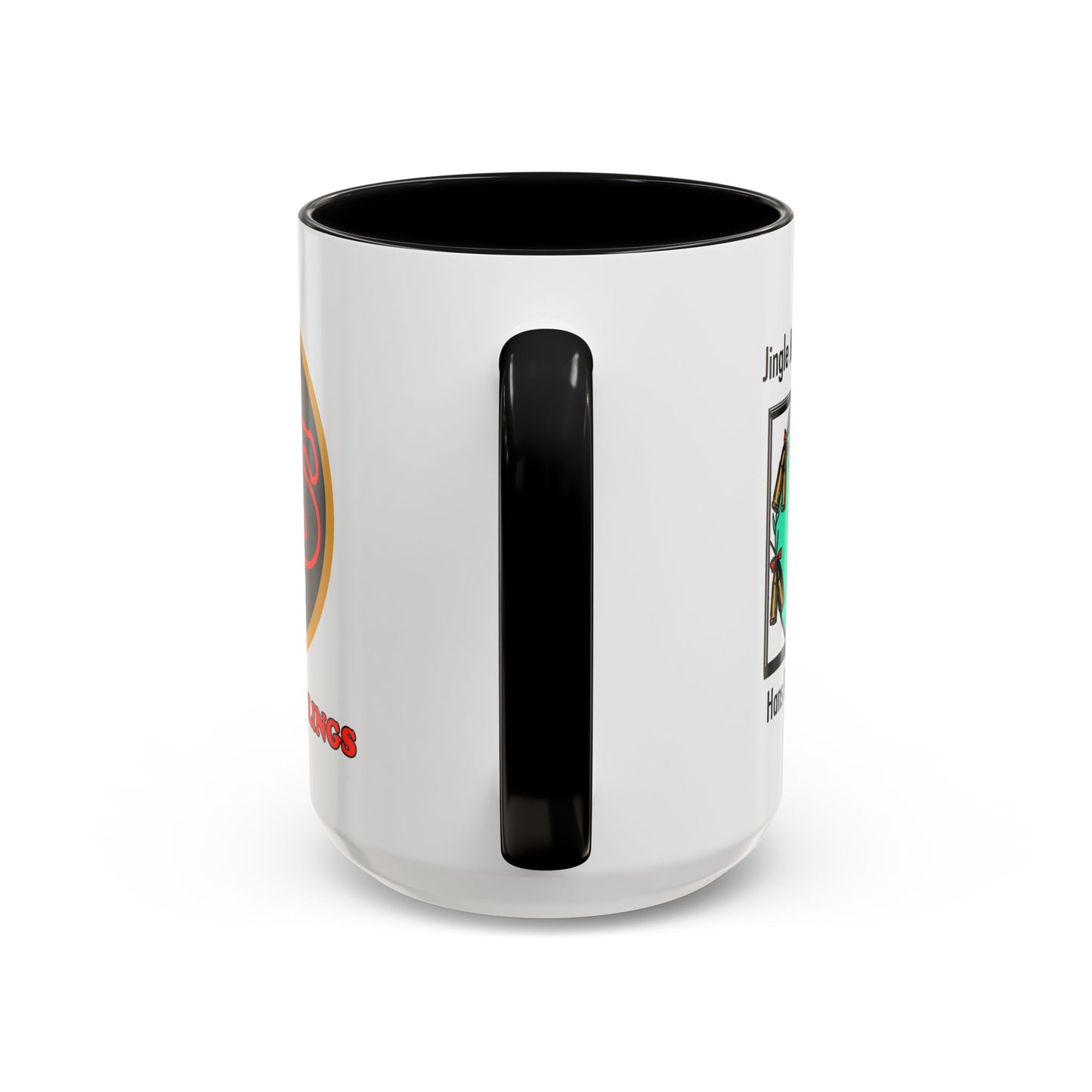 Jingle Shells Accent Coffee Mug Cinema Siblings Episode Die Hard - Is Holly the Bad Guy?