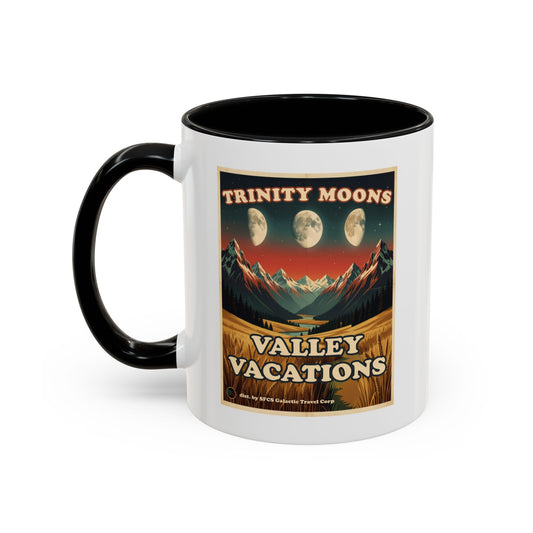 Trinity Moons Valley Vacations - Coffee Mug (11, 15oz) Cinema Siblings - Soldier (1998): Space Western with Too Much Nuance