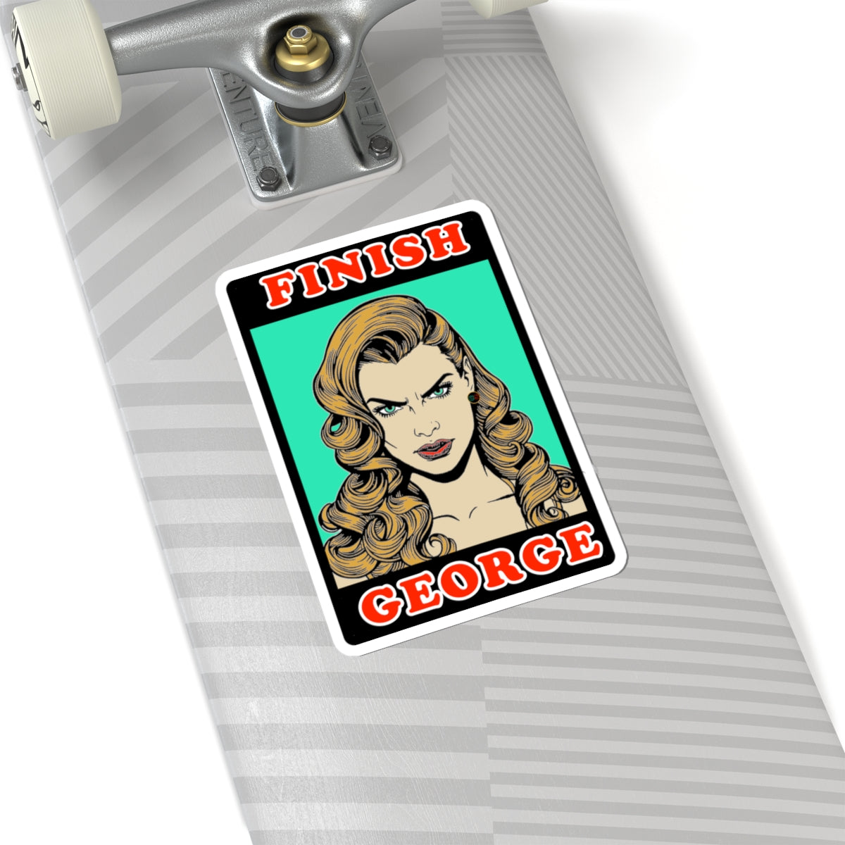 Hear Me Out - Cinema Siblings Stickers - Multiple Sizes - Bob was DONE DIRTY in Stranger Things