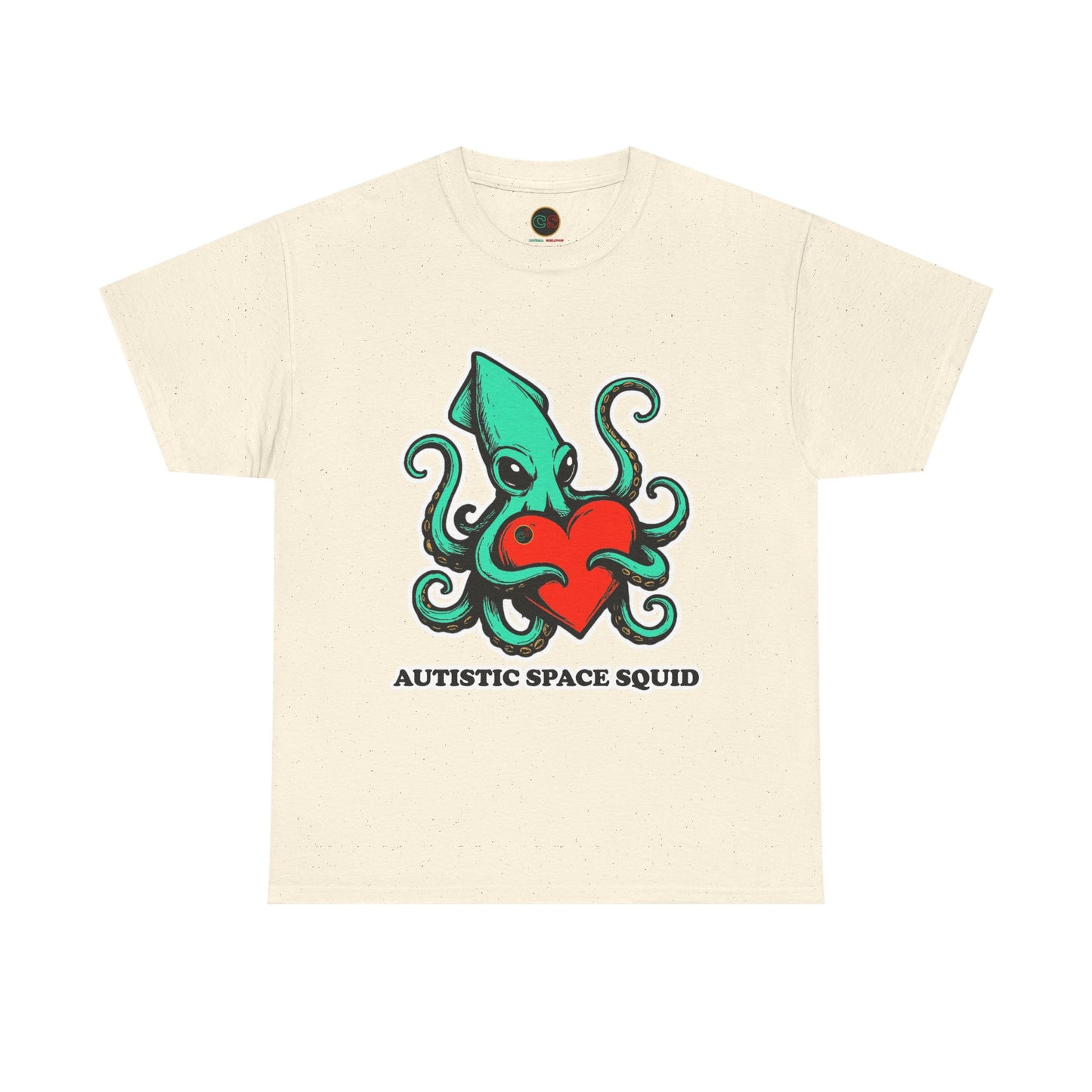 Autistic Space Squid Unisex Heavy Cotton Tee Cinema Siblings Galaxy Quest: The Search for Earnestness