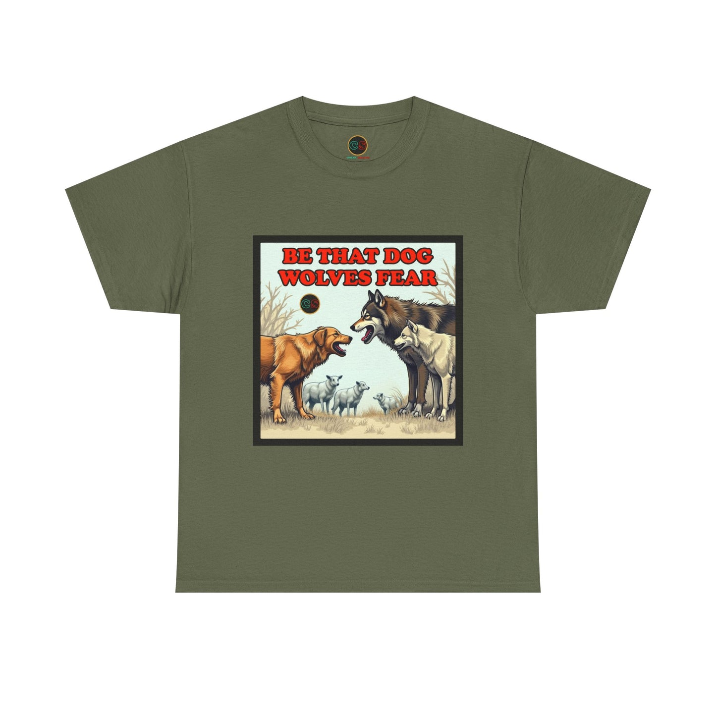 Be That Dog - Unisex Heavy Cotton Tee - Cinema Siblings - Chuck Norris, Training Montages & the Death of Kids Movies - SIDEKICKS