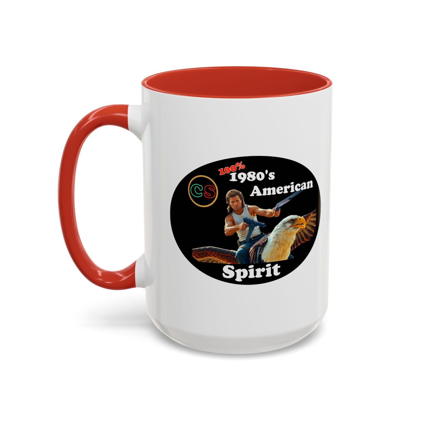 100% 1980s American Spirit Accent Coffee Mug Cinema Siblings Episode Big Trouble in Little China - The MOST American Movie