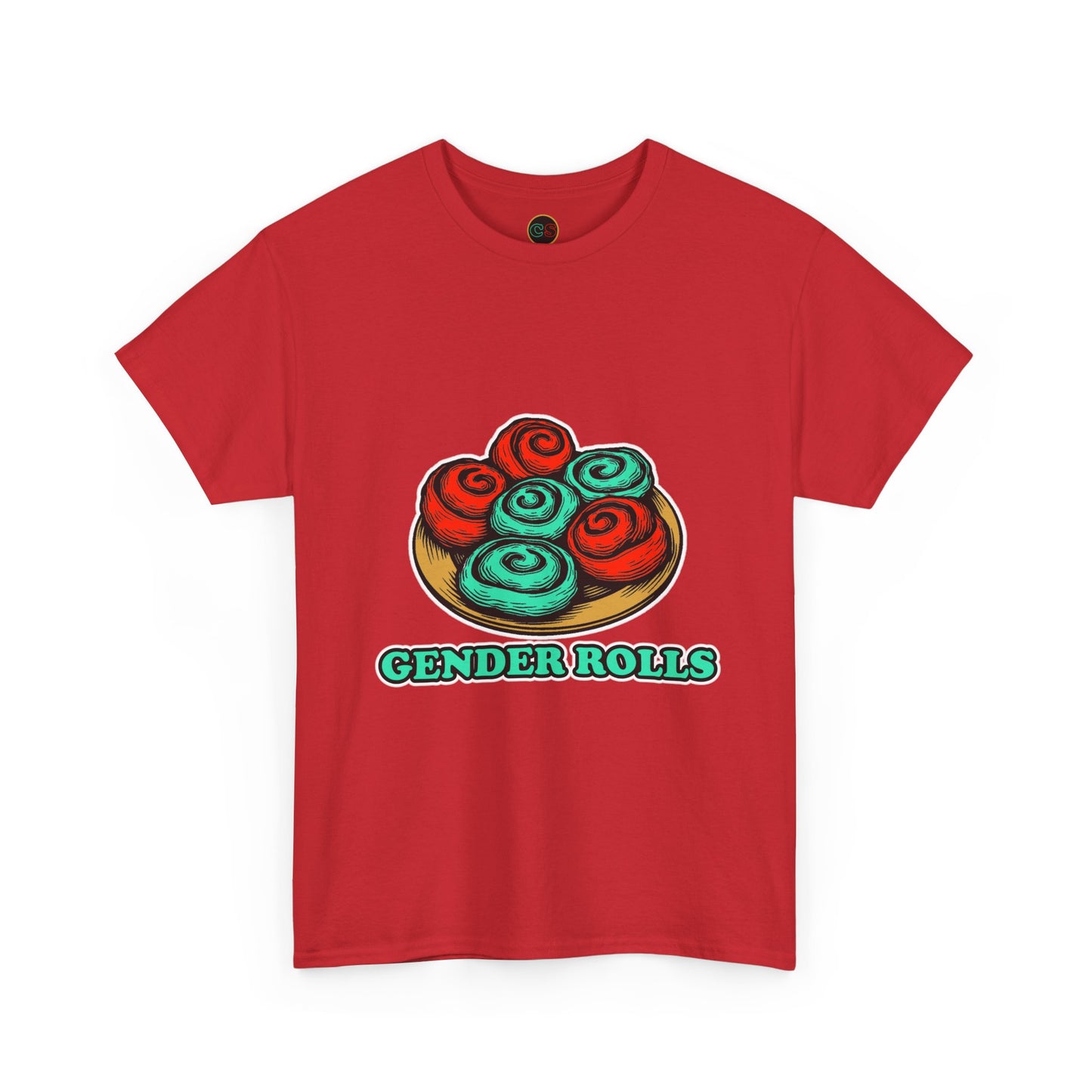 Gender Rolls - Unisex Heavy Cotton Tee Cinema Siblings - Stranger Things Hated Gender Roles
